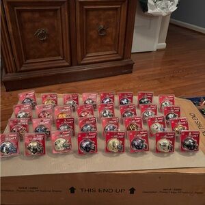 Nfl Mini Helmet Set - riddell football helmets